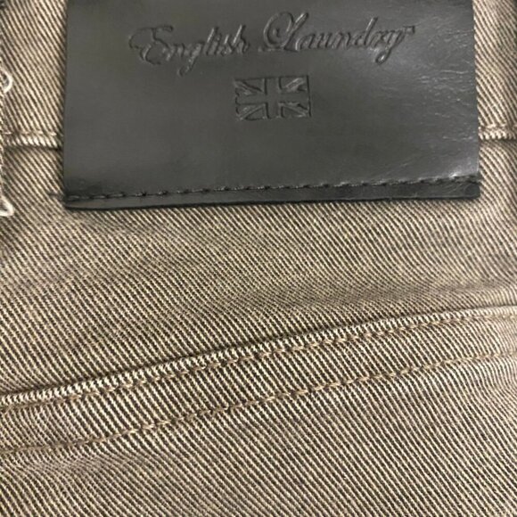 English Laundry Men’s Straight Fit Jeans Taupe Brown Size 38x32 - Picture 9 of 9